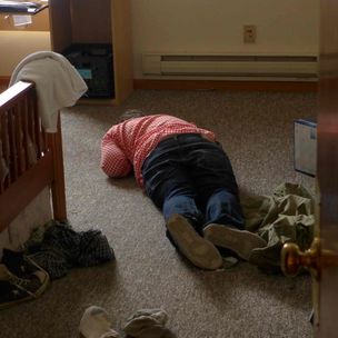 'Cullen Asleep On His Floor' by Zack Schuster